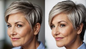 Prispôsobenie účesu individuálnym črtám - Účesy krátke vlasy po 60