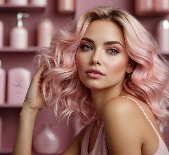 Ružové vlasy a starostlivosť o ne pre ženy