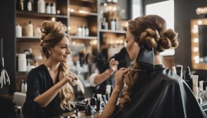 Starostlivosť o vlasy a Účes na oslavu pre ženu