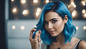 Starostlivosť po Farbení Modra farba na vlasy