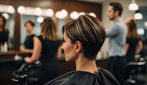Techniky stylingu a úpravy vlasov - Krátke vlasy po plecia