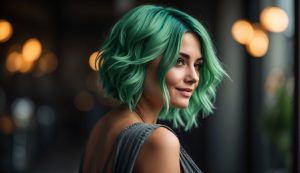 Alternatívne možnosti a trendy - Zelená farba na vlasy