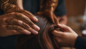 Aplikácia a Použitie Henna farby na vlasy