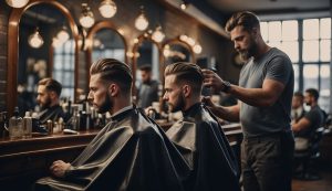 Barbershop kultúra - Pánske účesy dlhé vlasy