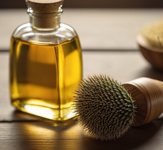 Ricínový olej vlasy: Ako dosiahnuť silné a zdravé vlasy