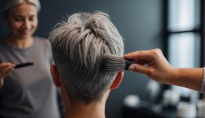 Starostlivosť o Šedivé Vlasy - Šedivé vlasy a melír