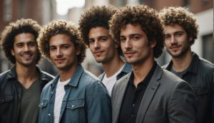 Účesy pre mužov s kučeravými vlasmi