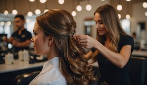 Údržba a starostlivosť o vlasy - Spoločenské účesy dlhé vlasy