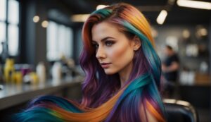 Techniky Farbenia Vlasov - Vlasy farebné